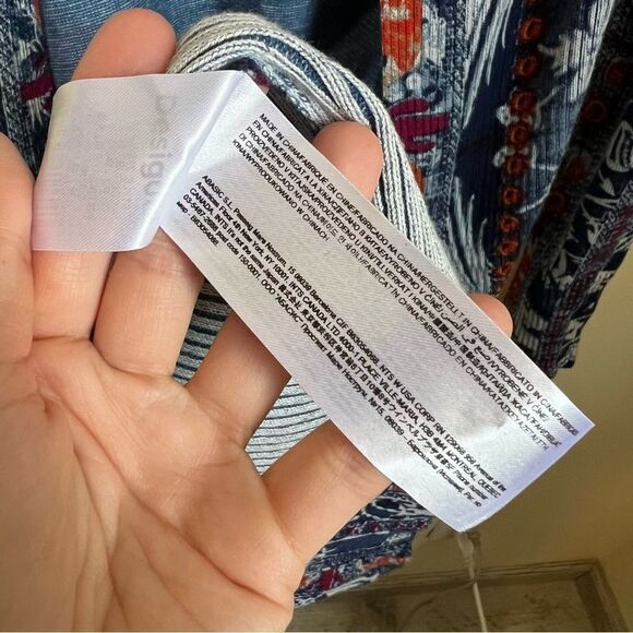 ✨ Desigual Women’s Blue Santorini Cactus Print Cardigan Sweater - Picture 16 of 16